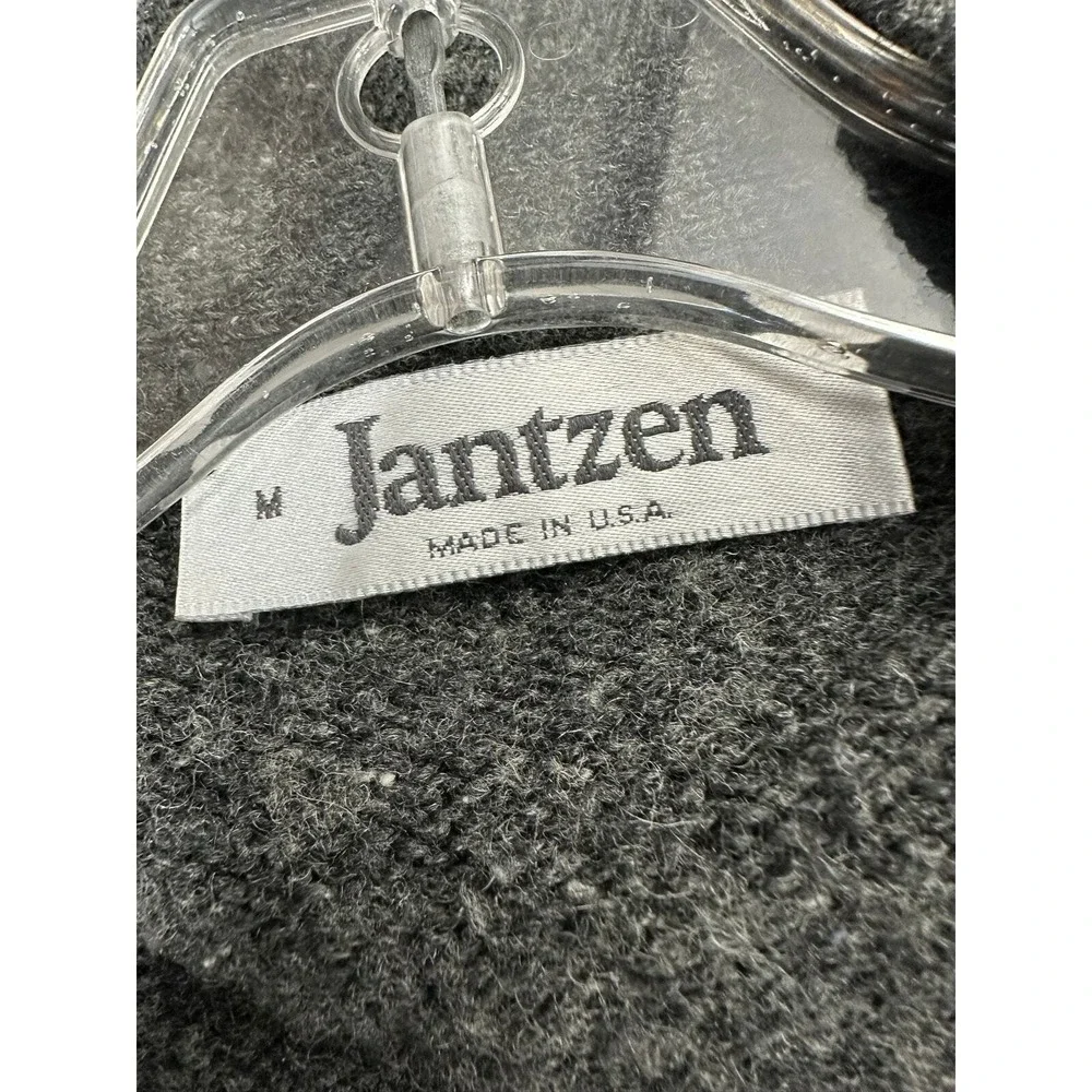 Jantzen Vintage Mens Grandpa Sweater Size M Preppy Academia Mid Century Cozy